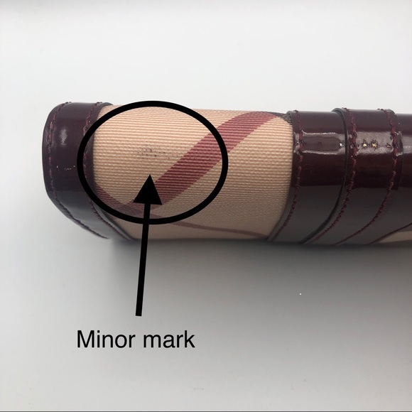 CLASSIC BURGUNDY RED BURBERRY WALLET - Picture 4 of 14